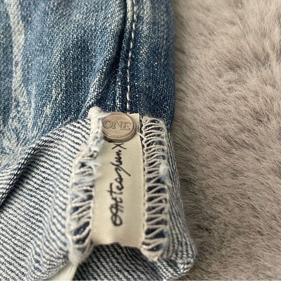 NWT One teaspoon Bandits Low Waist Denim Shorts - Malibu Blue size 29 - Picture 10 of 15